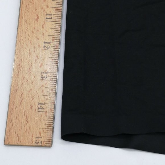 Nearly Nude Womens Panties Black Tap Pants Nylon Blend Cotton Liner M/L NEW - Picture 6 of 9